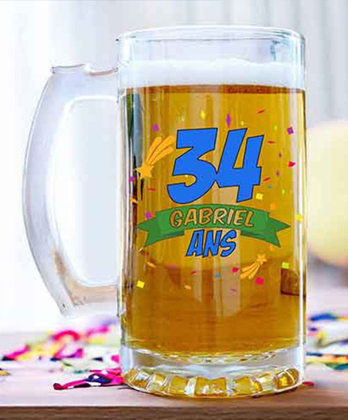 Cadeau personnalisé pour un anniversaire